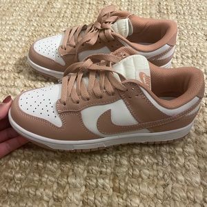 Rose whisper Nike Dunk lows